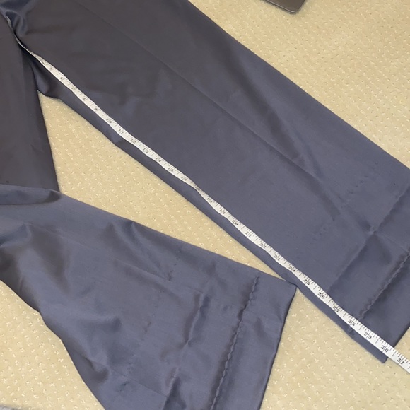 ST JOHN Gray High Waisted Wide Leg Trousers FLAWED - Picture 7 of 15